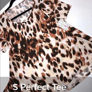 LulaRoe Cheetah Perfect Tee